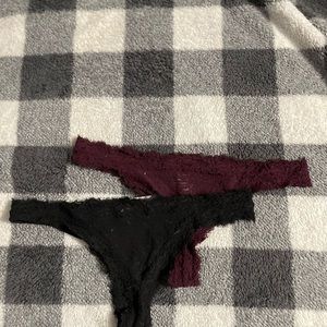 American eagle thongs. Like new. Small.